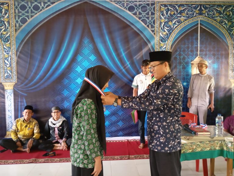 Lagi, Siswi MTs Babussalam Simandolak Raih Emas di Kejurkab Petanque