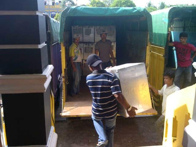 KPU Kuansing Distribusikan Logistik Pemilu Ke Kecamatan