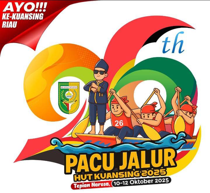 Total Hadiah Rp 360 Juta, Pacu Jalur  HUT Kuansing Digelar 10-12 Oktober 2025