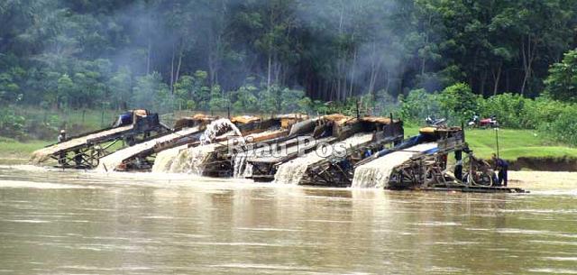 Berharap Dukungan Semua Pihak, Penertiban PETI di Sungai Kuantan Tetap Prioritas Polres Kuansing