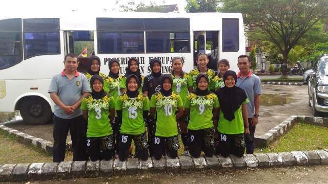 Tim Putri Kuansing Masuk Final Kejurda Bola Voli Yunior Tingkat Provinsi Riau