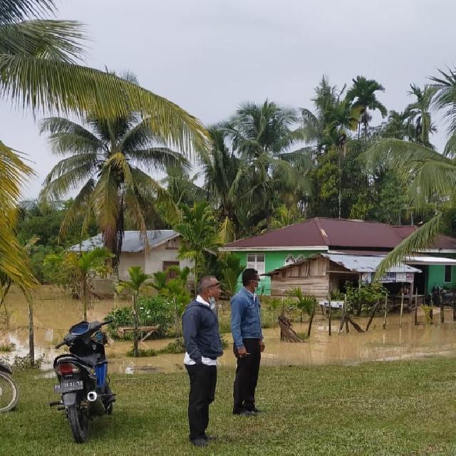 Muara Lembu Dilanda Banjir, 113 Rumah Warga Terendam 