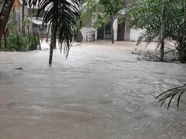 Banjir Di Tebing Tinggi Benai, Warga Diminta Waspada Karena Hujan Masih Turun