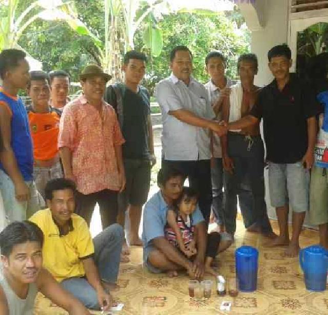 Sosialisasi di Pangean, Desta Harianto Janji Tingkatkan APBD Riau untuk Kuansing