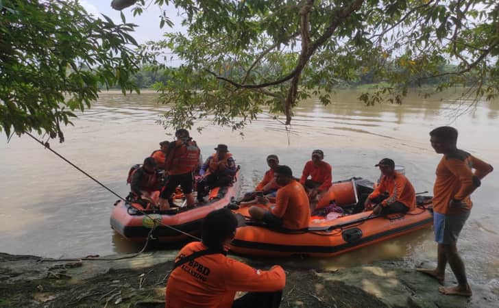 Hingga Hari Keempat, Tim Gabungan Masih Mencari Anak Hilang Di Sungai Kuantan