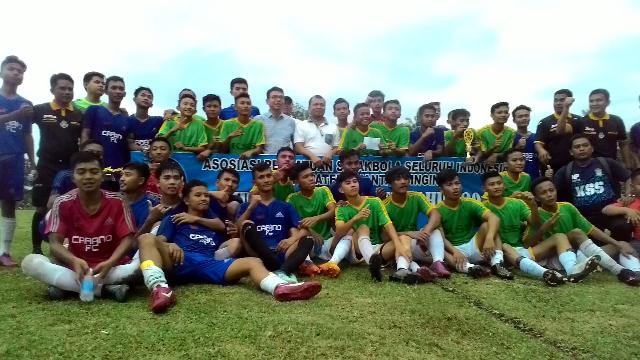 Bungkam Carano Fc 2-1, KSS Juara Rayon 3 Divisi I PSSI Kuansing
