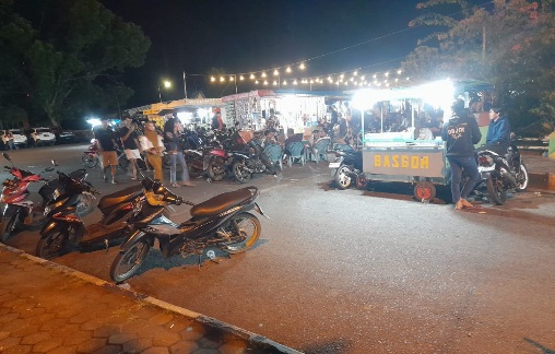 Waspada, Saat Malam Takbiran Idul Adha 1444 H Sepeda Motor Warga Dicuri di Taman Jalur