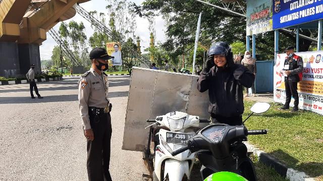 Tidak Pakai Masker, 25 Warga  Kuansing Terjaring Razia Tim Gabungan