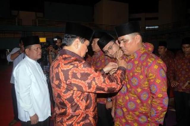 Achmad Kukuhkan Pengurus Alumni Pamong Praja Kuansing