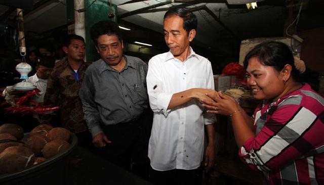 Jokowi Jadi Sasaran Pencopet Cilik di Tanah Abang