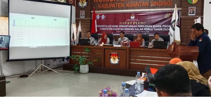 Pleno KPU Tuntas, Ini  35 Orang Anggota DPRD Kuansing Terpilih Periode 2024-2029