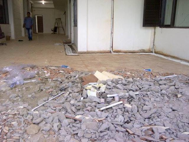 Rehab Kantor  Belum Juga Tuntas, Bupati Masih Berkantor di Balai Abdoer Rauf