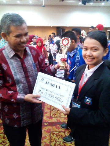Juara Restaurant Service , Siswa SMKN 2 Teluk Kuantan Wakili Riau ke Tingkat Nasional