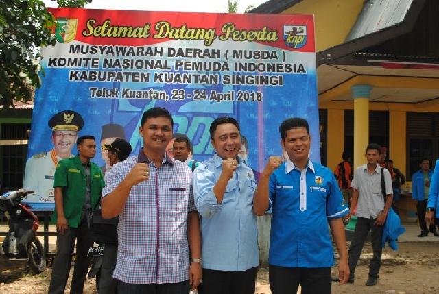 Buka Musda KNPI Kuansing, Ketua KNPI Riau Minta Jangan Sampai Terjadi Konflik