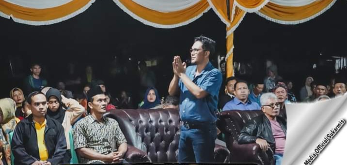 Menuju DPRD Riau Jons Ade Nopendra Silaturrahmi dengan Warga Solidkan Dukungan