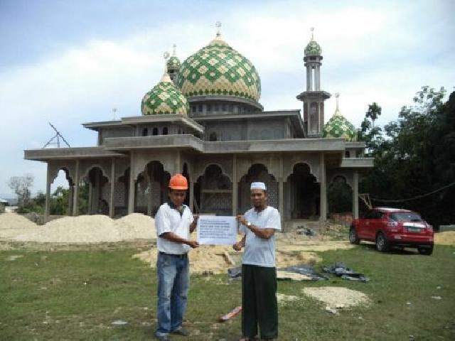 RAPP Serahterimakan Masjid Jami' Desa Sei Paku