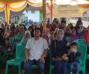 Reses, Warga Pangean Titip Aspirasi Aspal hingga Penerangan Jalan Pada Yuda Pratama
