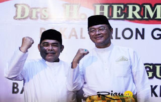 Jemaah Masjid Al Mubarokah Dukung HA Pimpin Riau