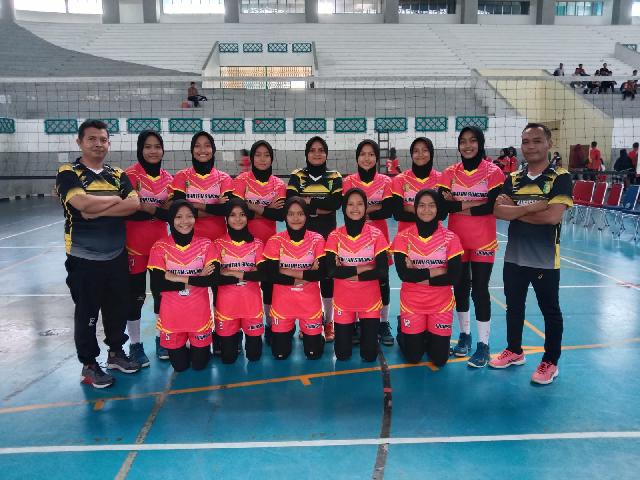 Tim Voli Kuansing Menang di Laga Perdana  Pekan Olahraga Pelajar Riau