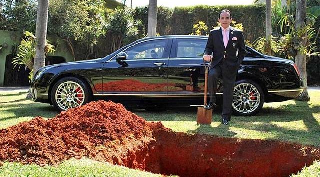 Tiru Firaun, Miluner Brasil Niat Kubur Bentley Seharga Rp 5,6 M
