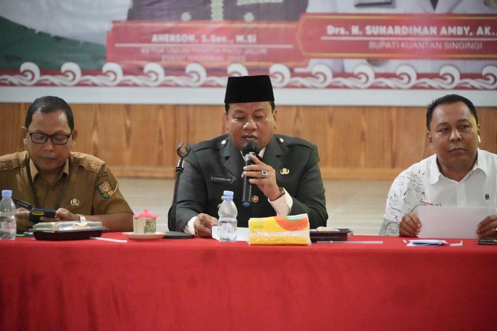 Bupati dan Ketua Panpel Minta Media Sukseskan Pacu Jalur Event Nasional 2023