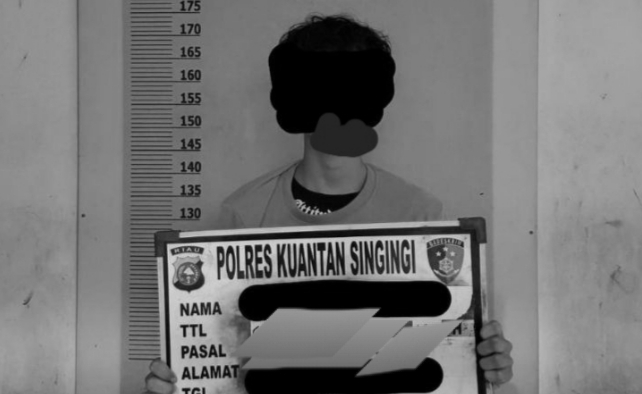 Cabuli Anak Dibawah Umur, Seorang Remaja Meringkuk Disel Polres Kuansing