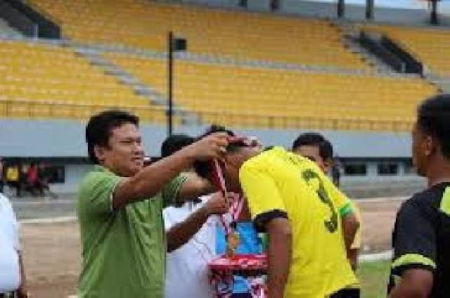 Logas FC Juara Devisi Utama Pengcab PSSI  Kuansing, PS Pulau Padang  Devisi I 