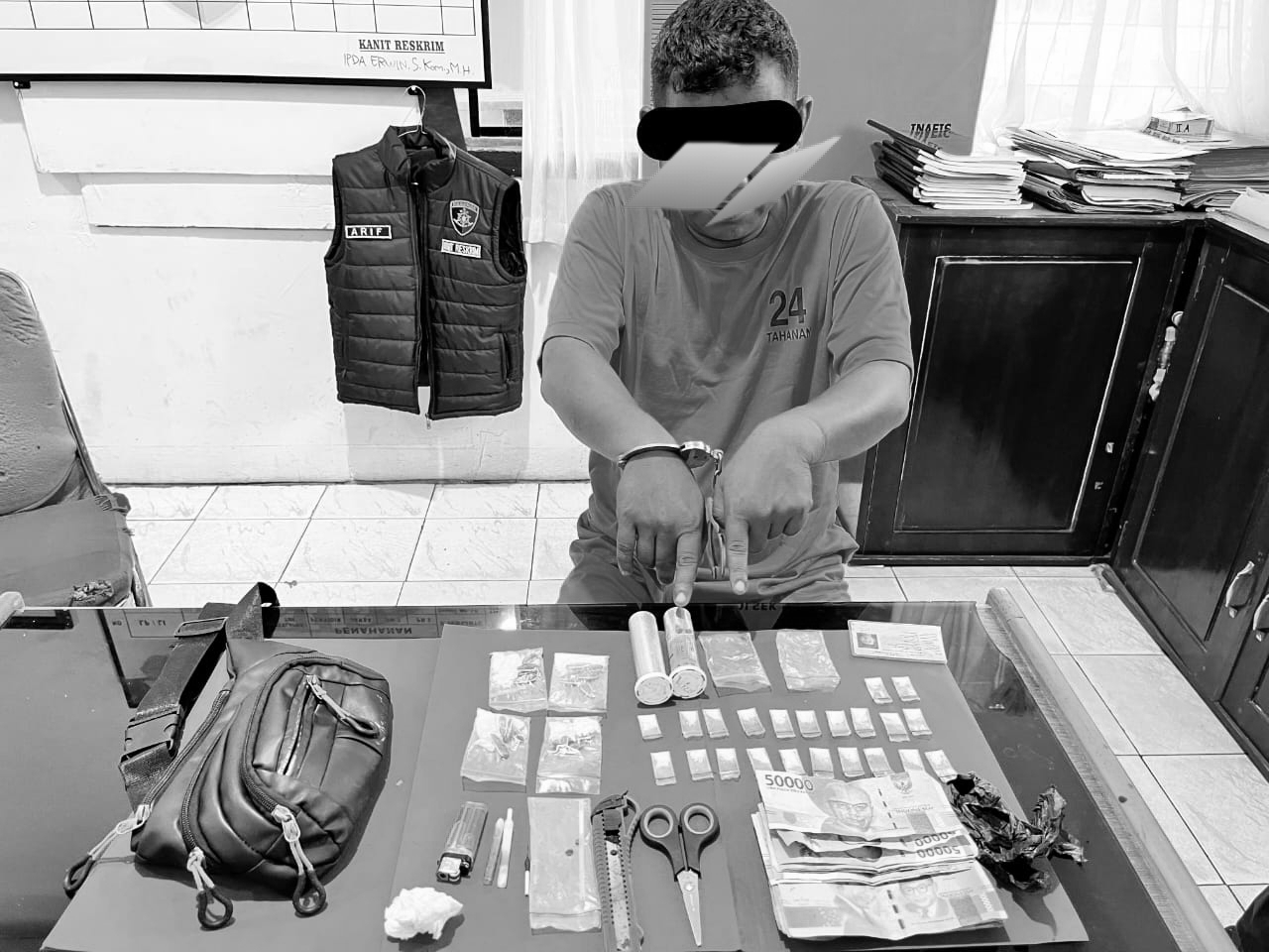 Transaksi Sabu-sabu di Kebun Sawit, Pengedar Narkoba Dibekuk Polisi