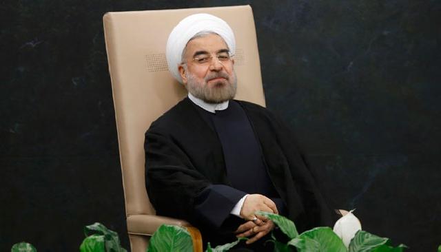 Pulang ke Iran, Presiden Rouhani Dilempari Sepatu