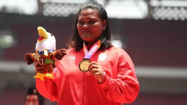 Mengharukan, Atlet Kuansing Sumbang Emas Kedua Indonesia di Asian Para Games 2018