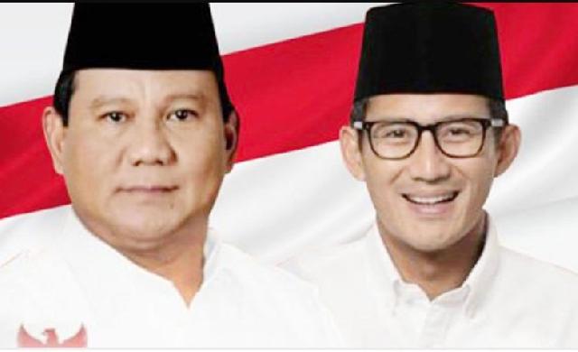 Prabowo-Sandi Menang Telak di Kuansing