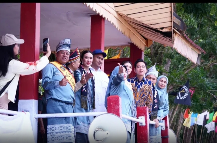 Wapres dan Tiga Mentri Saksikan Pacu Jalur Tahun 2025 Ditepian Narosa