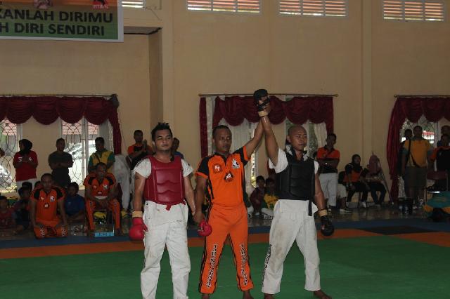 Ajang Porprov VIII Riau, Atlet Tarung Derajat Sumbang Emas Perdana Kuansing